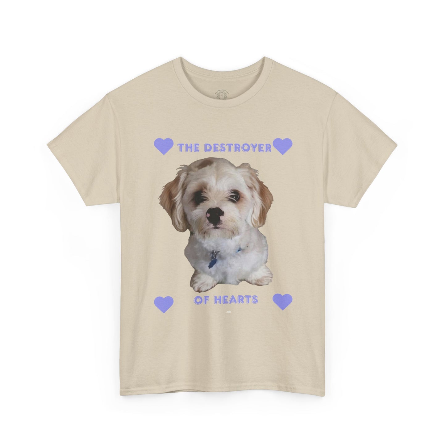 Cute Puppy 'The Destroyer of Hearts' T-Shirt