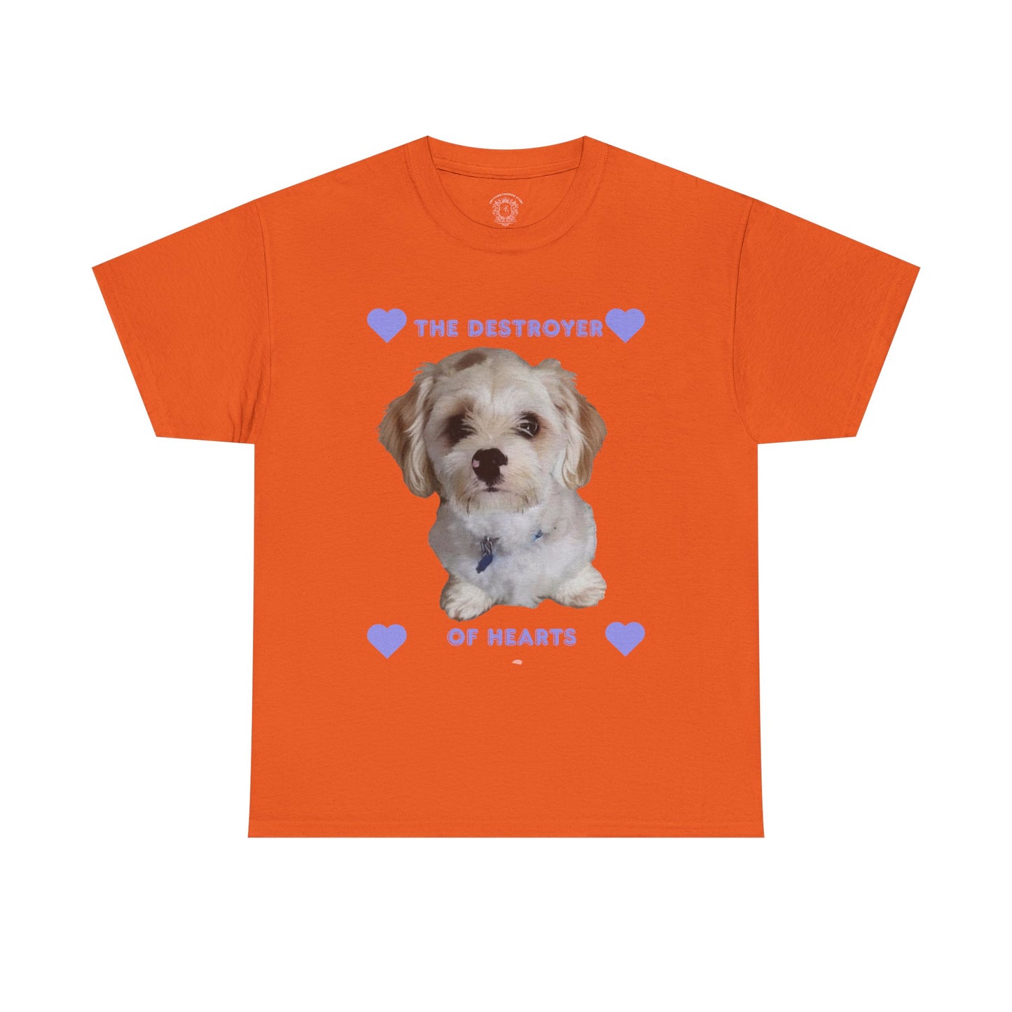 Cute Puppy 'The Destroyer of Hearts' T-Shirt