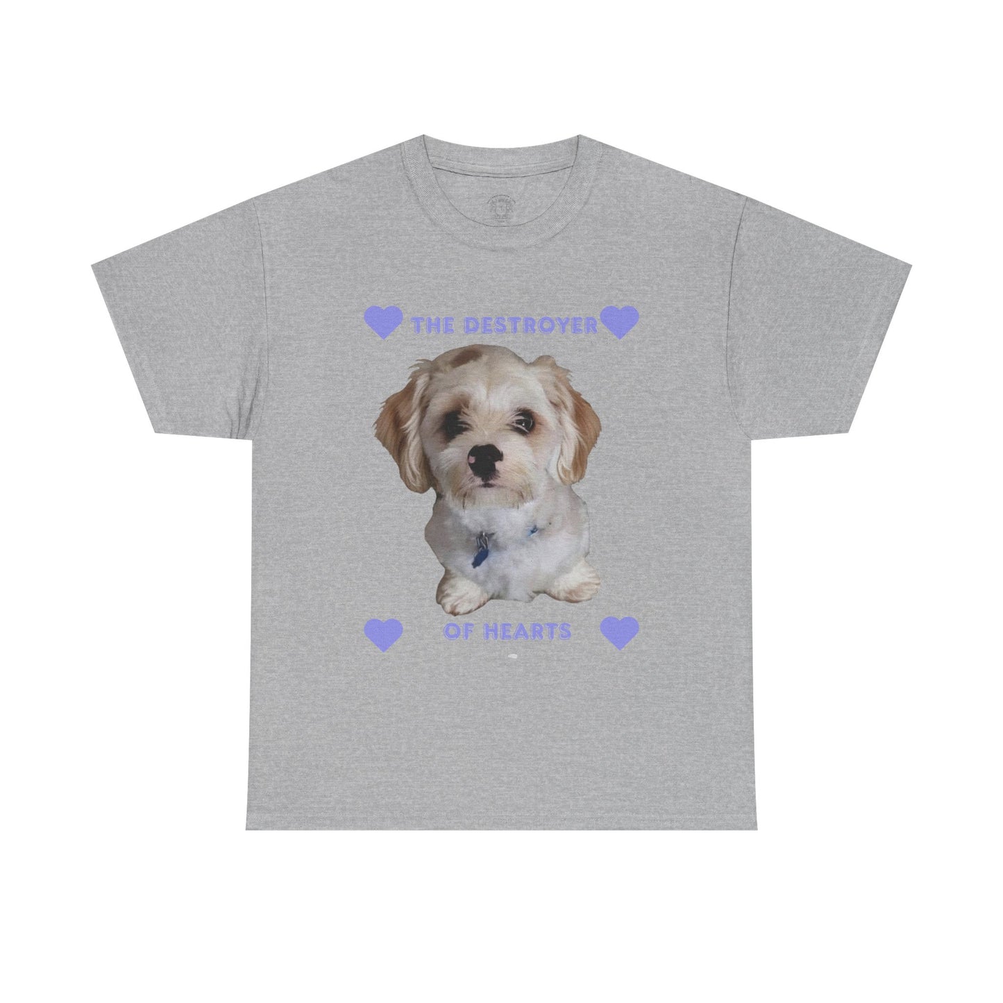 Cute Puppy 'The Destroyer of Hearts' T-Shirt