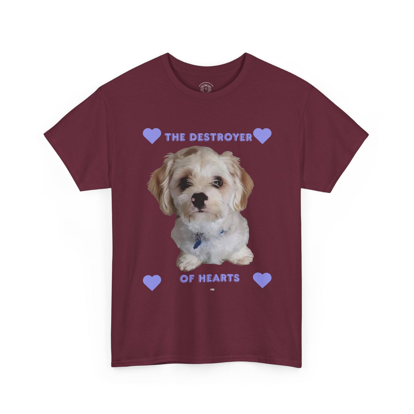 Cute Puppy 'The Destroyer of Hearts' T-Shirt