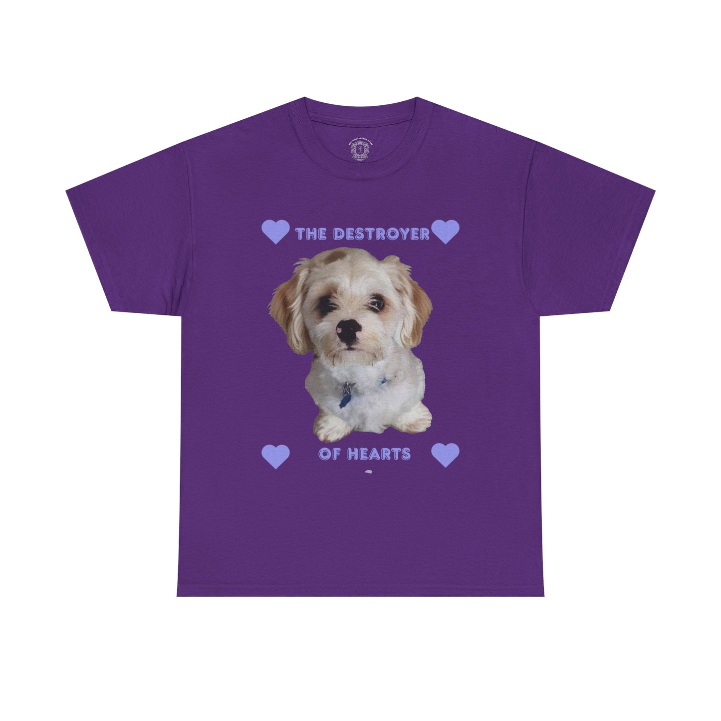 Cute Puppy 'The Destroyer of Hearts' T-Shirt