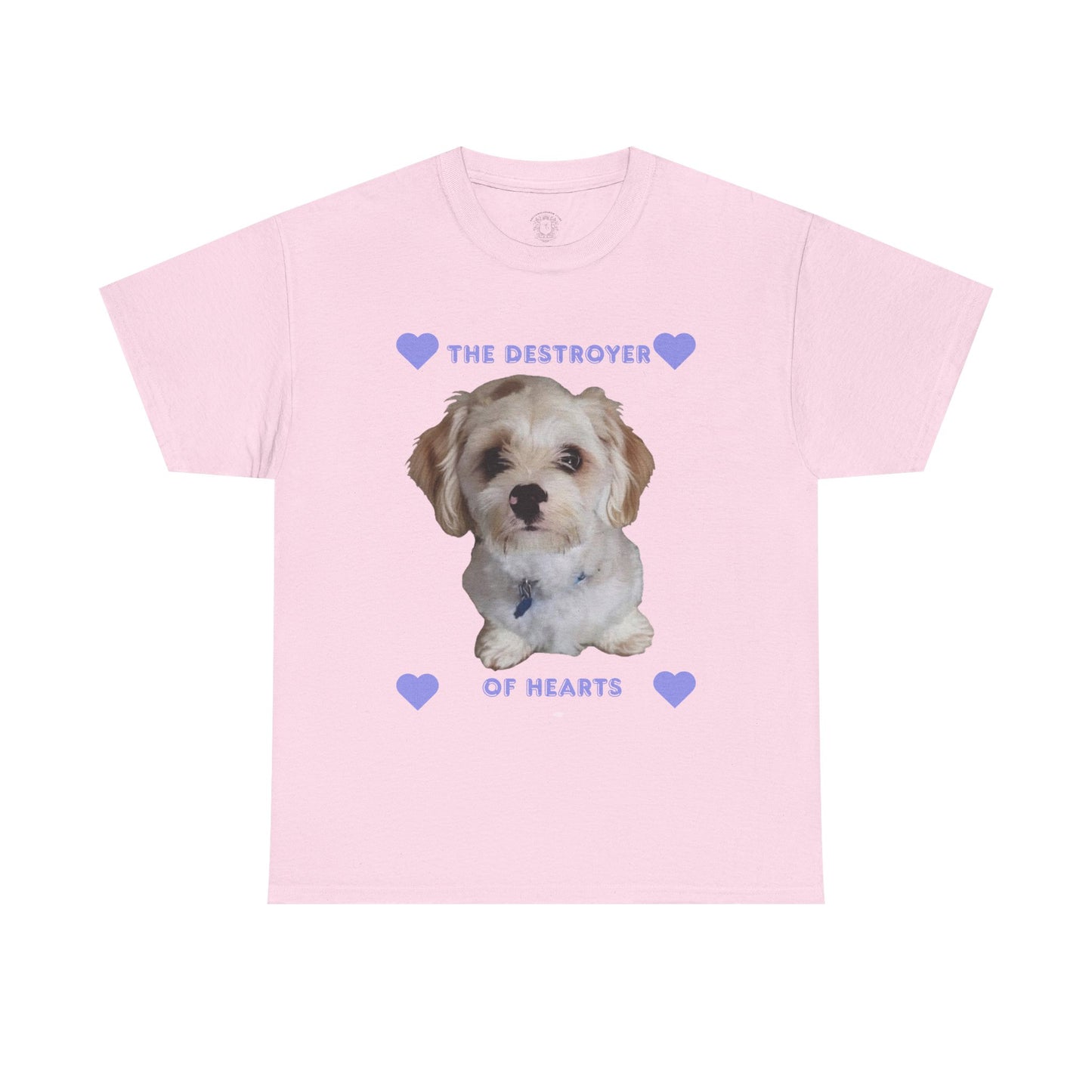 Cute Puppy 'The Destroyer of Hearts' T-Shirt