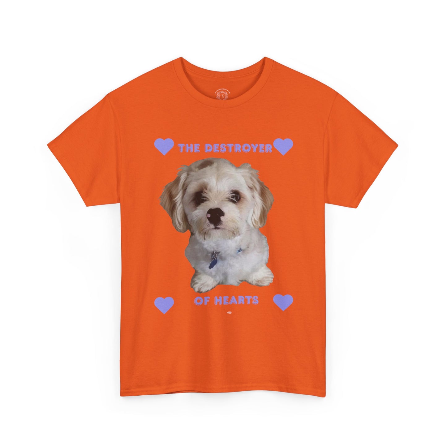 Cute Puppy 'The Destroyer of Hearts' T-Shirt