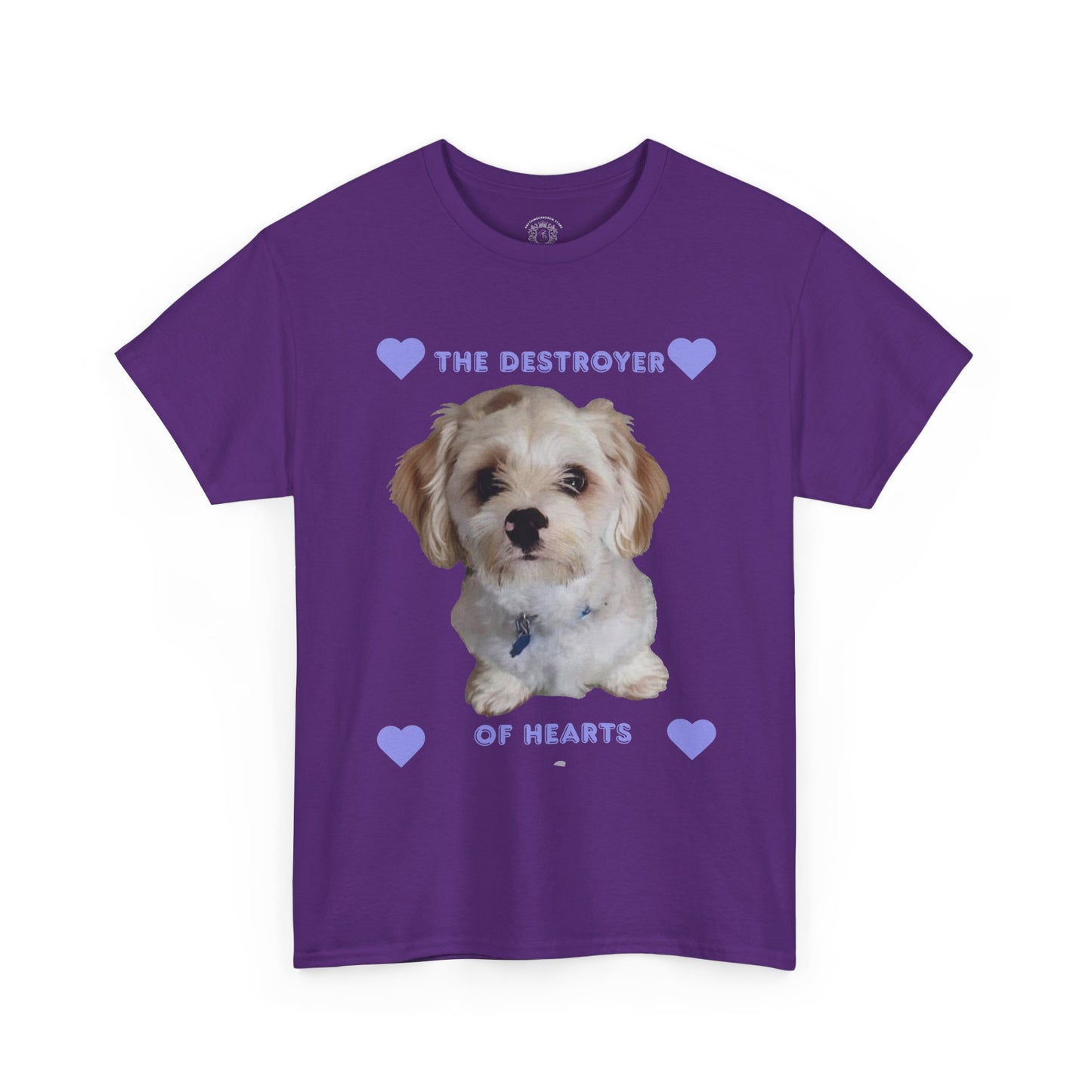 Cute Puppy 'The Destroyer of Hearts' T-Shirt