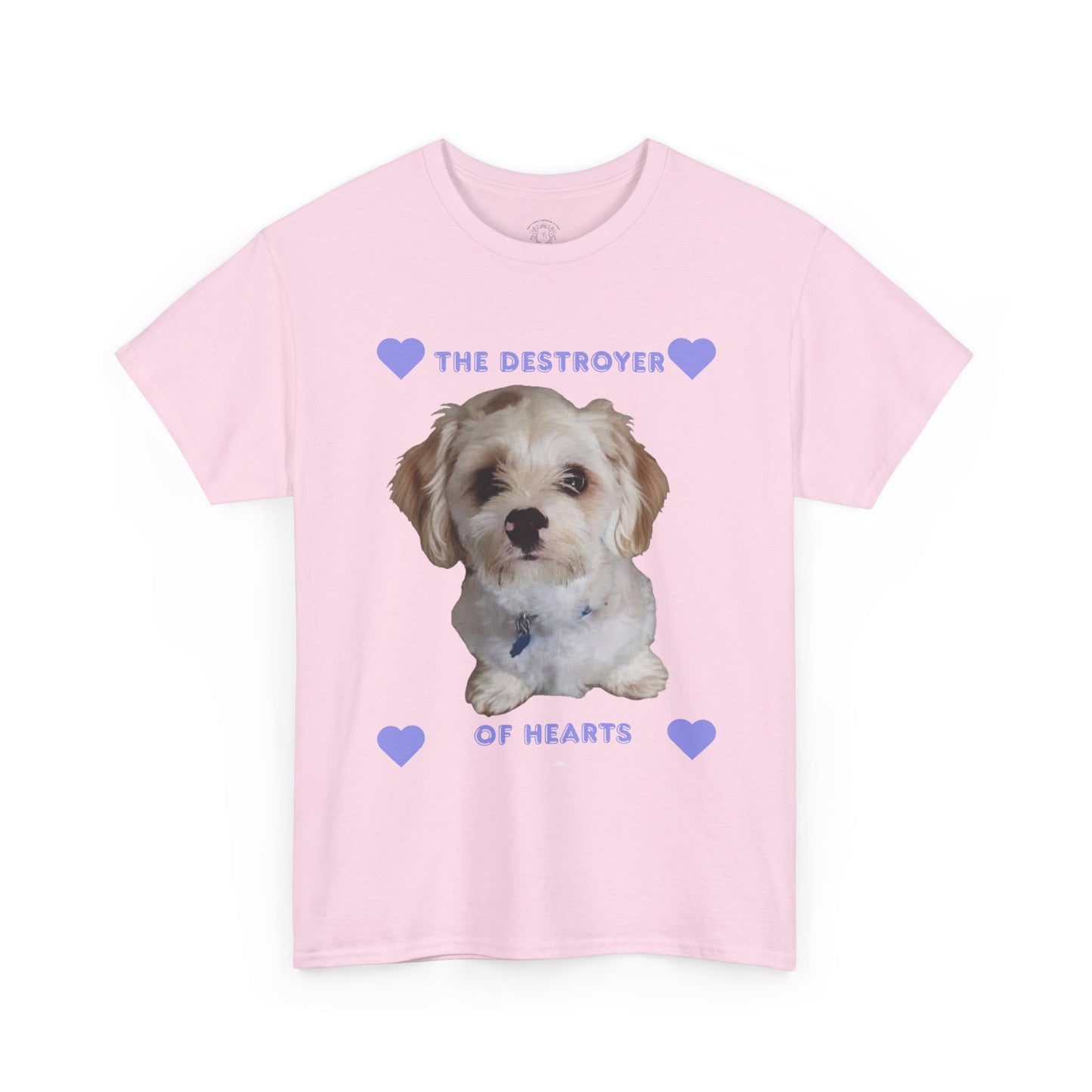 Cute Puppy 'The Destroyer of Hearts' T-Shirt