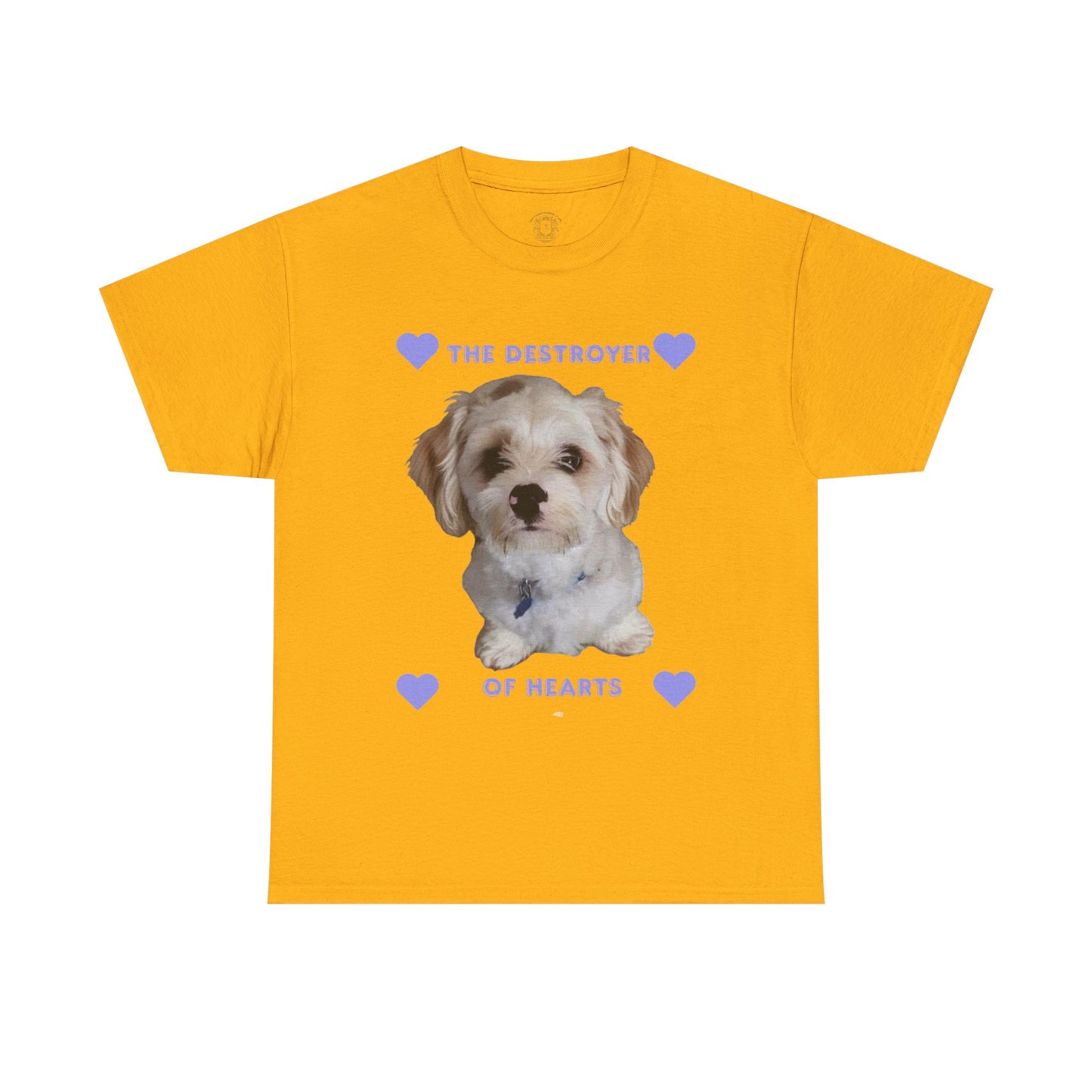 Cute Puppy 'The Destroyer of Hearts' T-Shirt
